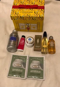 L'Occitane En Provence Holiday 7 piece Gift Set - Verveine - Lavande - Amande - Picture 1 of 8