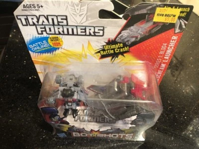 Transformers Bot Shots Battle Series 1 Starscream Launcher New DAMAGED Card - Image 1 of 4