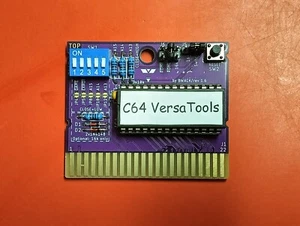 Commodore 64/128 Versacart 8in1 Diagnostic Deadtest 1541 SID Test Cartridge C64 - Picture 1 of 9