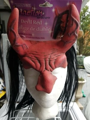Adult Zagone Studios Devil Red Costume Mask 50% off!  final sale ! - Image 1 of 2