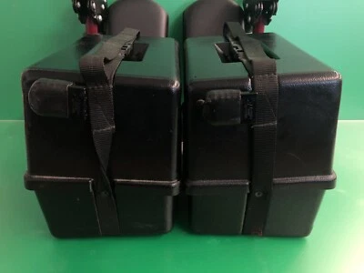 Battery Boxes w/ Wiring Harness for the Quickie P300 Power Wheelchair #H583 - Image 1 of 2