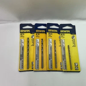 Lote de 4 brocas numeradas Irwin Wire Gauge - Imagen 1 de 1