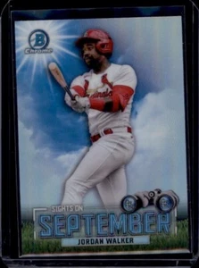 2023 Bowman Chrome Sights on September #SOS19 Jordan Walker Cardinals - Bild 1 von 2