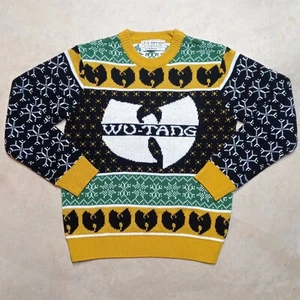 Maglione Wu-Tang Clan Ugly Christmas stampa all over rap hip hop live nation PICCOLO - Foto 1 di 8