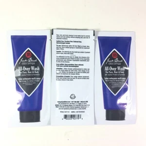 Jack Black All over Wash for Face, Hair & Body 10 Samples 10 ml each - Picture 1 of 1