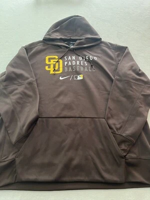 Sudadera con capucha 3XL de los Padres de San Diego Nike Dri Fit MLB Foto 1 de 4