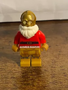 Lego Star Wars Minifigure Santa C-3PO - Imagen 1 de 2