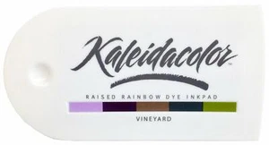 Tsukineko KALEIDACOLOUR INK PAD Rainbow Multicolour 25 vineyard Vintage - Picture 1 of 8
