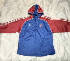 Philadelphia Phillies Youth Large (14/16) Embroidered adidas Hoodie Jacket - Picture 1 of 17