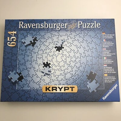Rompecabezas Ravensburger Krypt 654 Piezas 15 964 2 Excelente Estado Completo COMO NUEVO Foto 1 de 4