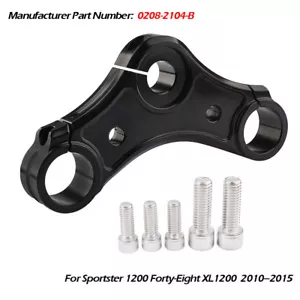 For Harley XL1200X Forty-Eight Sportster 39MM Motor Fork Triple Tree Top Clamp - Bild 1 von 6