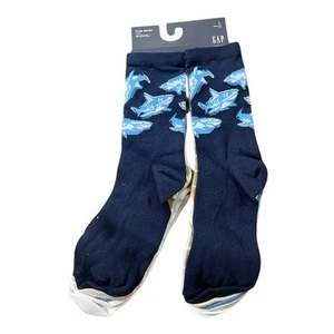 GAP Kids Printed Crew Socks, Pack Of 7, Size Large 3-4, NEW - Picture 1 of 6