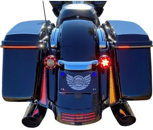 Custom Dynamics Dual Color Fascia LED Panels - Gloss Black CD-FASCIADCBCMB - Image 1 of 3