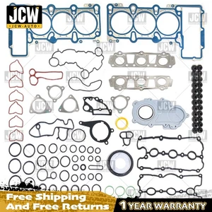 Engine Cylinder Rebuild Gaskets Seals Set for Porsche Cayenne 92A Panamera 3.0 S - Picture 1 of 7