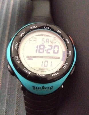 Suunto Vector Smartwatch Turquoise Blue Limited Edition GPS Heart Rate Used - Image 1 of 4