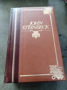 JOHN STEINBECK Bonded Leather Book 1987 Masters Library 5 Stories In One Book - Picture 1 of 7
