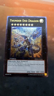 Yugioh Thunder End Dragon PHSW-EN044 Ultimate Rare 1st Ed NM - Image 1 of 2