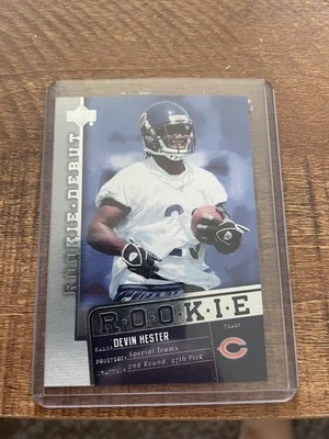 2006 Upper Deck Rookie Debut - Devin Hester  - Image 1 of 2