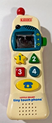 Vintage VTech Little Smart TINY TOUCH PHONE 2 Modes: Talking & Music, Tested - Image 1 of 4