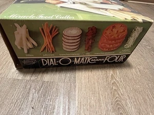 Dial-O-Matic Vegetable Slicer In original Box - Picture 1 of 8