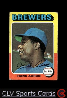 Бейсбольный мяч Milwaukee Brewers Hank Aaron #660 Topps в очень хорошем состоянии - Изображение 1 из 2