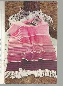 Afghans Crochet Patterns Granny Square Lattice Chevron Knit Cable P45 - Picture 1 of 8