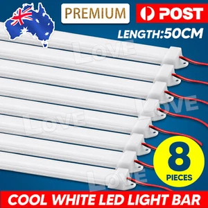 8x LED strip lights Bar Car 12V caravan boat fishing camping light Interior lamp - Picture 1 of 9