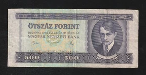 HUNGARY, 500 FORINT, 1975, P-172b, Banknote - Picture 1 of 2