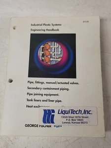 Industrial Plastic Systems Engineering Handbook 1993 George Fischer +GF+ - Imagen 1 de 4