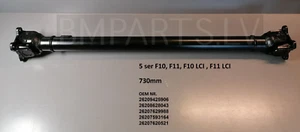 NEW BM BMW 5SER F10 F11 528iX,535iX,550iX FRONT DRIVESHAFT PROPSHAFT - Picture 1 of 12