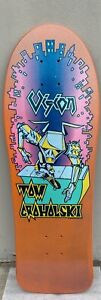 Rare-Vision Tom Groholski Robot Special Colorway-Limited Skateboard hall of fame