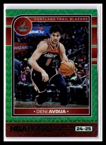 2024-25 Panini Nba Hoops - Deni Avdija #183 Green /99 - Picture 1 of 2