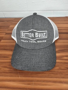 Better Built LKW Werkzeugkisten Herren perforiert grau Trucker Cup Einheitsgröße / Neu ohne Etikett - Bild 1 von 6