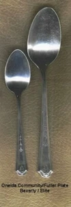 Oneida Beverly Elite Silverplate Spoons - Picture 1 of 1