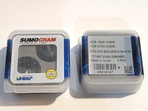 ICM 0750 IC908 ISCAR *** 2 INSERTS * * GENUINE FACTORY PACK *** - Picture 1 of 1