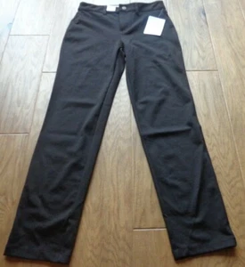 CROFT & BARROW women's NWT sz 4 black classic fit secret slimming stretch pants  - Picture 1 of 12