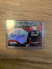 2019 Panini Prizm Patented Penmanship Red Prizm /50 Marcos Ambrose #PP-MA Auto