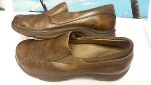 Dansko Olive Green Leather Loafers Size 41 Women's Style Shoes Made for Comfort - Picture 1 of 7