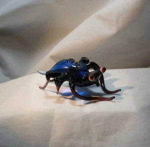 Art Blown Glass Murano Figurine Glass Flea Figurine - Picture 1 of 4
