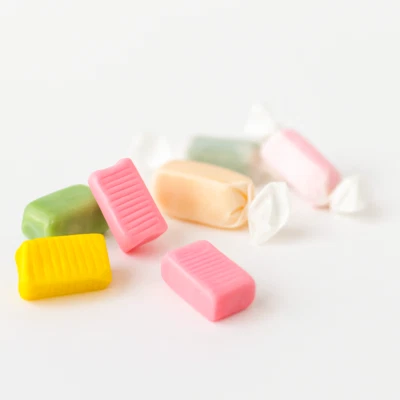 Trío de caramelos de frutas sin azúcar de fresa-naranja-limón 7 OZ - 35 piezas Foto 1 de 4