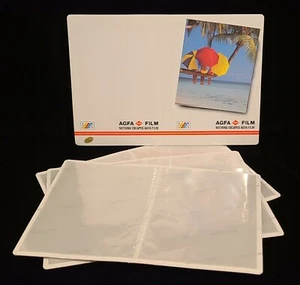 AGFA Film Mini Photo Album Booklets Lot (4) - Picture 1 of 3