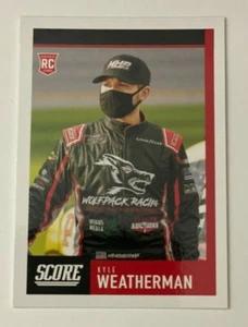 2021 Panini Chronicles NASCAR Racing - SCORE - KYLE WEATHERMAN Base RC #20 - Picture 1 of 2