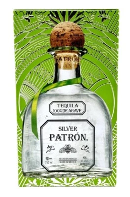 Patron Silver 750ml Limited Edition Tin Box &Empty Bottle Collector Tequila 2023 - Image 1 of 2