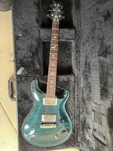 PRS Paul Reed Smith Custom 22 Semi-hollow Stoptail 2000my Teal Black - Picture 1 of 9