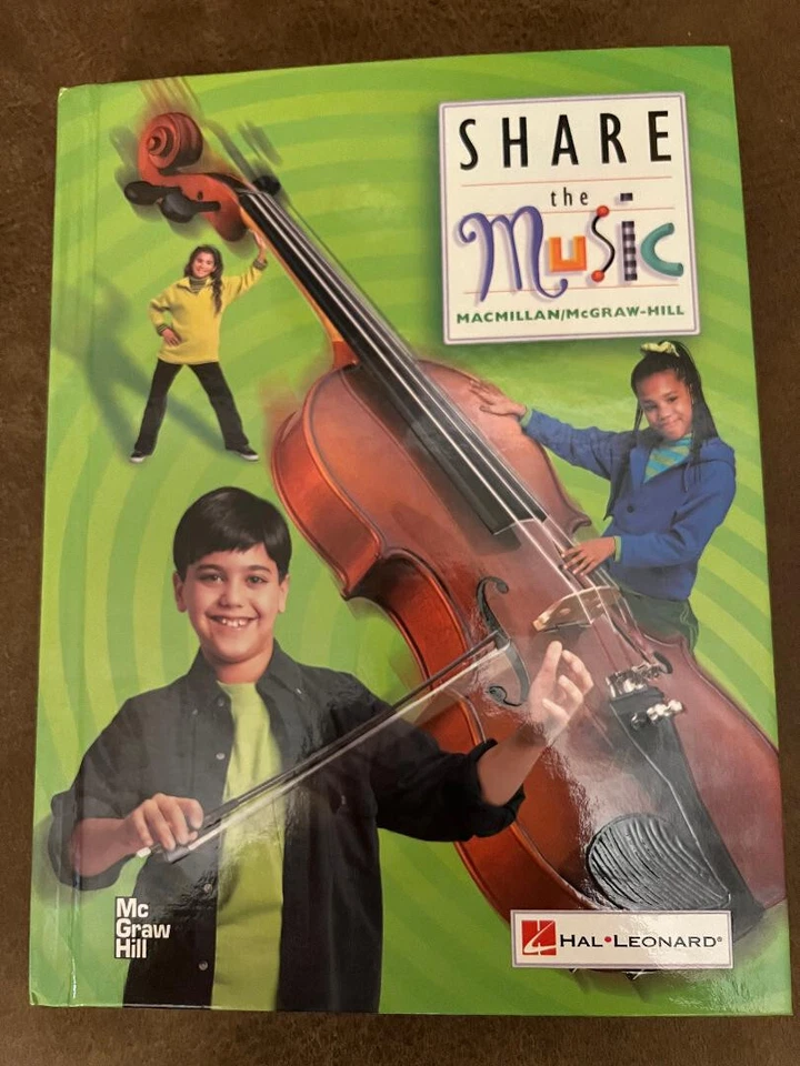 Share the Music 3rd  Grade 3  School Music Teaching Book (Macmillen/McGraw-Hill) - Image 1 of 1