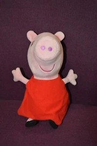 Peppa Pig Hug N' Oink sprechendes Plüschtier 12 Zoll großes Stofftier - Press Belly E8 - Bild 1 von 4