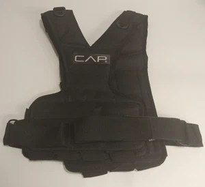 CAP Barbell Adjustable Weighted VEST ONLY For Up To 30 Lbs, No Weights - Picture 1 of 13