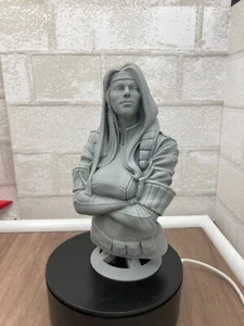 Rogue Bust 3D Printed Marvel X-Men Decor High Quality Superhero Sculpture - Picture 1 of 6