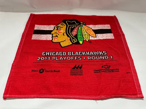 Chicago Blackhawks Stanley Cup Playoff Rally Towel 2013 Red  Fast Shipping Wow Cover