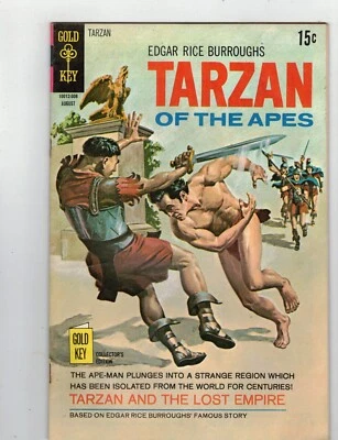 TARZAN OF THE APES 194 GOLD KEY BRONZE EDGAR RICE BURROUGHS GEORGE WILSON  VF - Image 1 of 2